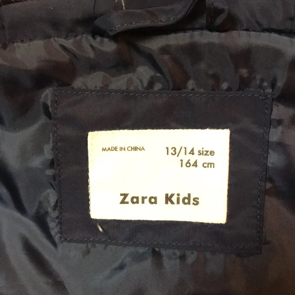 Zara down puffer